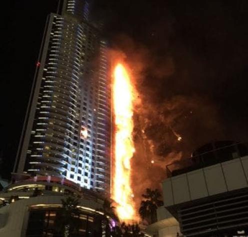 [EN VIVO] Transmisión desde Dubái del incendio en el hotel The Address