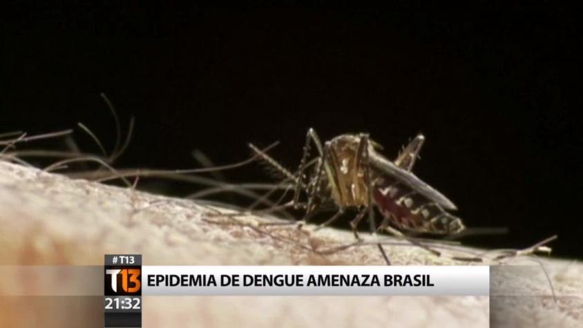 [VIDEO] Epidemia de dengue amenaza Brasil