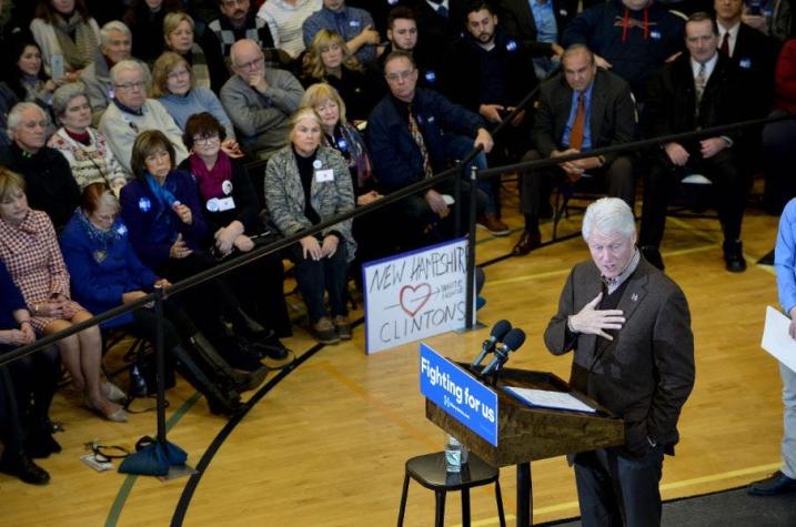 Bill Clinton abre 2016 con acto en apoyo a Hillary en carrera presidencial