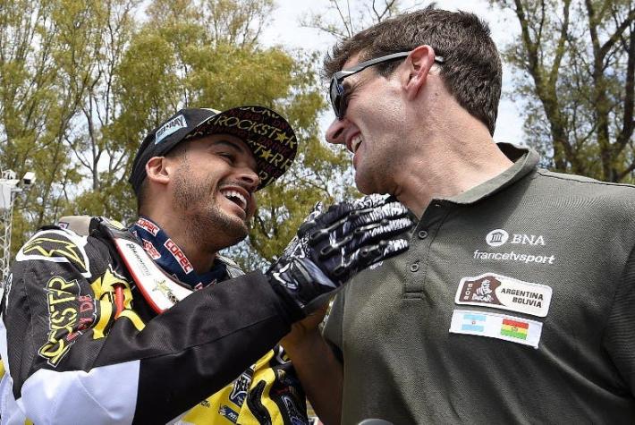 Pablo Quintanilla vuelve al podio a un día que finalice el Dakar 2016