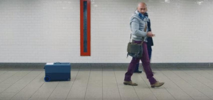 [VIDEO] La "maleta automática" te sigue a todas partes para que tengas siempre tus manos libres