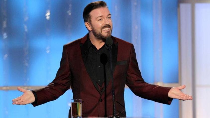 [VIDEOS] Ricky Gervais y sus chistes más pesados en los Globos de Oro