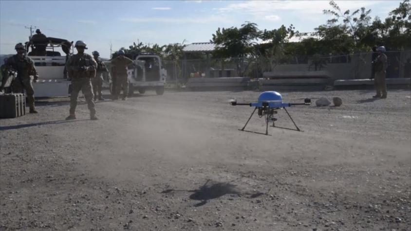 Así funciona el "drone" chileno en la misión en Haití