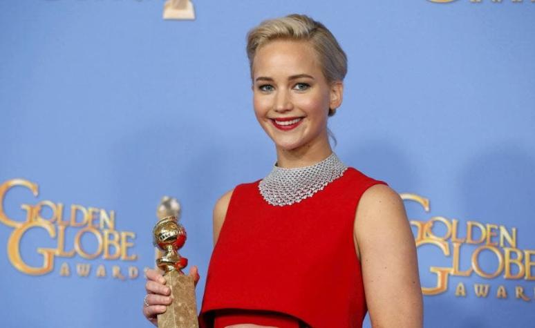 Jennifer Lawrence gana el Globo de Oro a Mejor actriz de comedia en cine