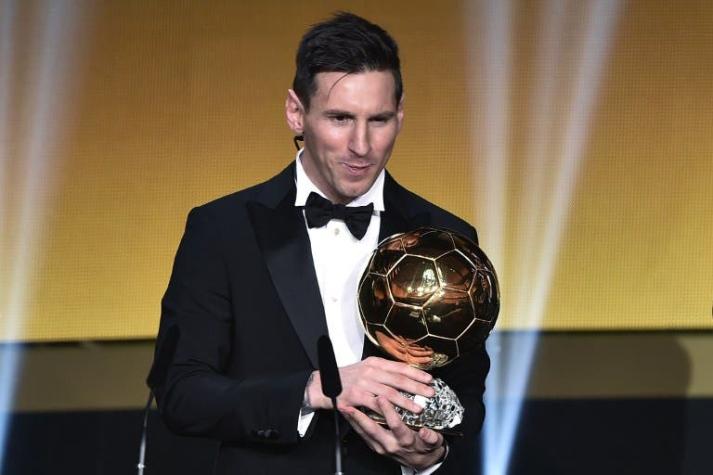 Lionel Messi se corona como el “Mejor jugador 2015” y suma su quinto Balón de Oro