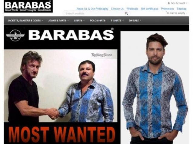 Tienda de moda aumenta sus ventas gracias a las camisas de "El Chapo"