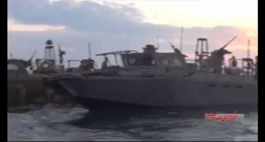 [VIDEO] Revelan registro del momento en que Irán detuvo a dos buques estadounidenses