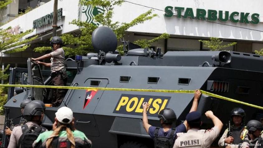 El Estado Islámico asume autoría del atentado en Yakarta