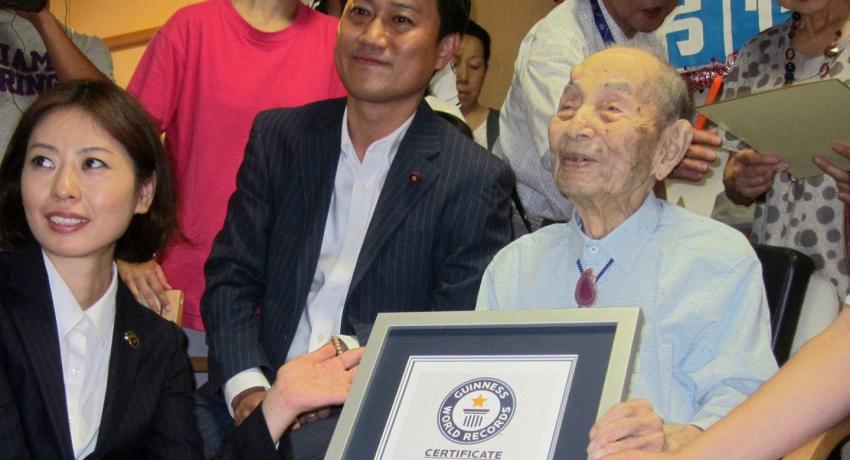 Japón: El hombre más longevo del planeta fallece a los 112 años