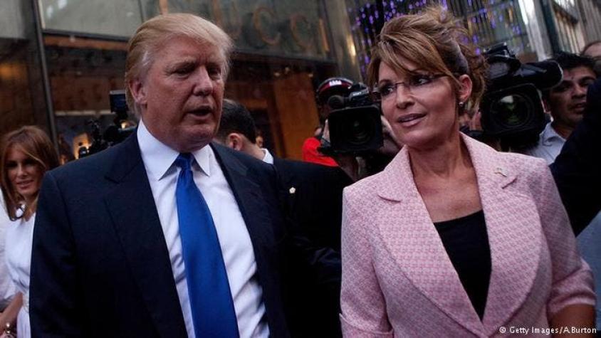 EE.UU.: Sarah Palin ofrece su respaldo a Donald Trump