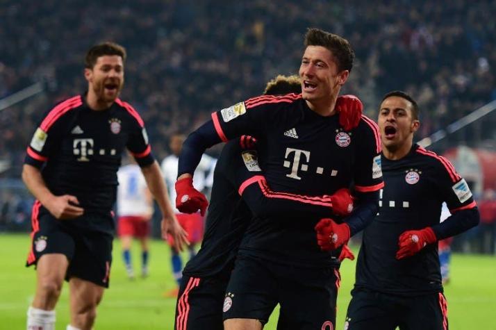 Lewandowski es figura y lleva al Bayern a la victoria con sus dos goles