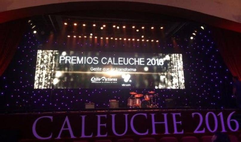 Premios Caleuche: Estos son los mejores actores del cine y la televisión chilena