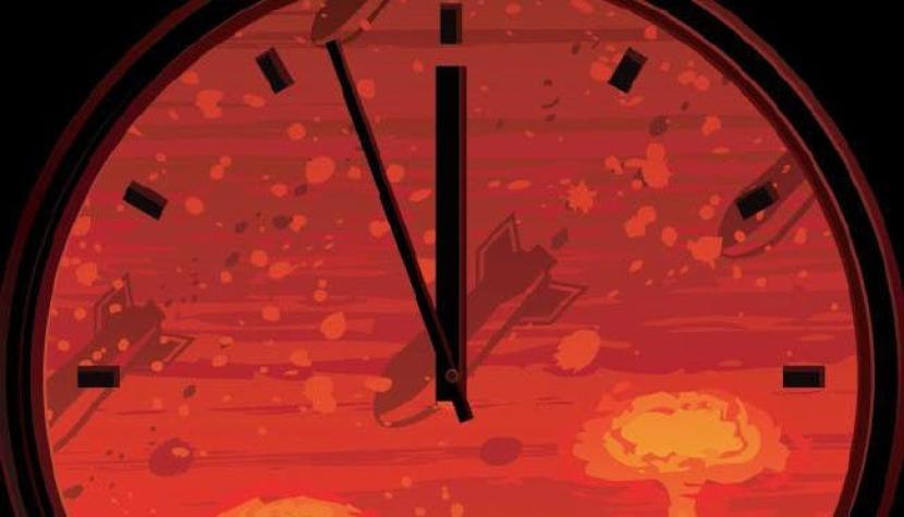 "Reloj del Apocalipsis" dice que el mundo está a tres minutos de su destrucción