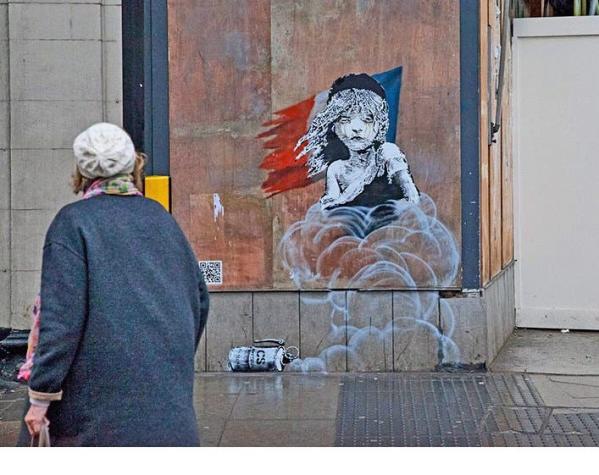 Qué hizo Google para preservar un provocativo grafiti de Banksy a punto de ser destruido
