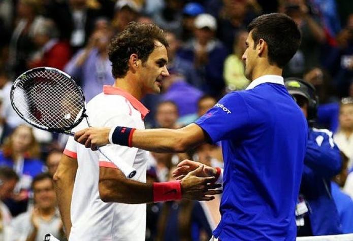 El espectacular puntazo con que maravillaron Novak Djokovic y Roger Federer en Australia