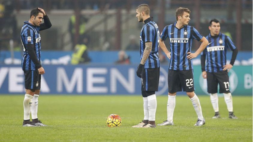 No pudo Gary Medel: Inter pierde el clásico frente a AC Milan