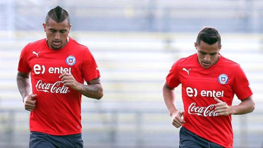 Vidal y Alexis fueron incluidos en los equipos reservas de la FIFA