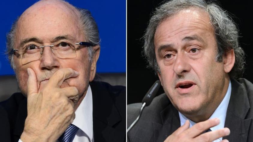 FIFA reduce de 8 a 6 años las suspensiones de Blatter y Platini