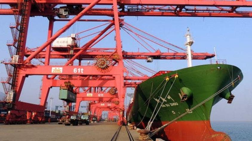 Caída de exportaciones e importaciones en enero en China