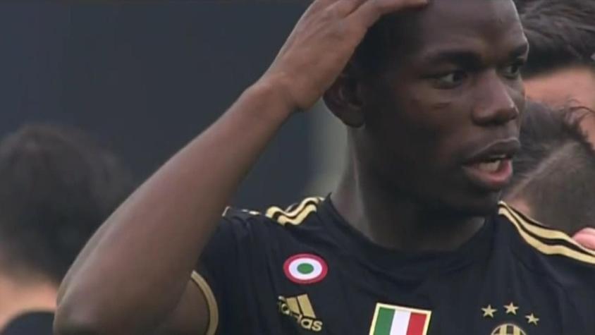 [VIDEO] La espectacular jugada de Pogba que no terminó en gol