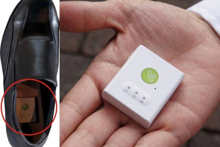 Compañía japonesa inventa zapatos GPS para adultos mayores
