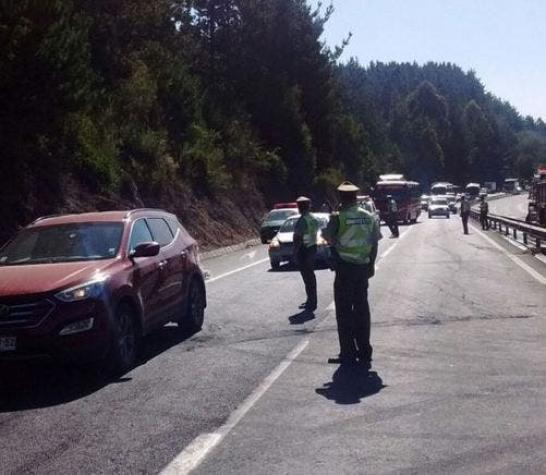 ​Incendio tras choque de camiones: Habilitan tránsito hacia Chillán y Concepción