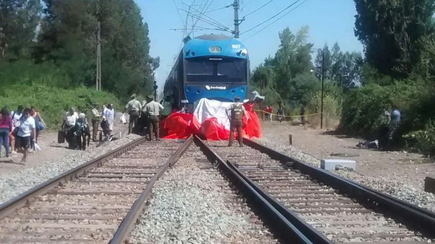 Fatal accidente entre tren y automóvil en San Javier