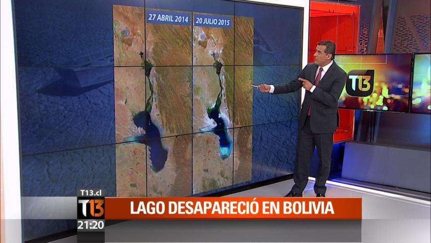 Experto explica por qué se secó el Lago Poopó de Bolivia