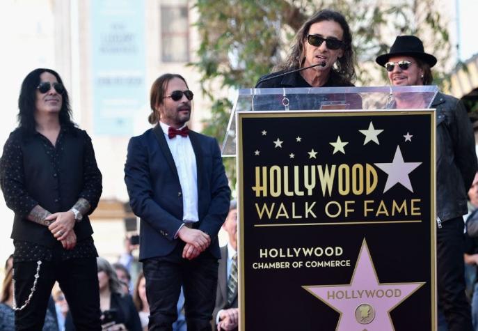 [FOTOS] Maná recibe estrella en el Paseo de la Fama de Hollywood