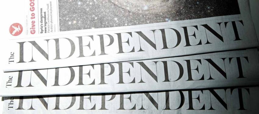 Diario británico The Independent anuncia el fin de su edición impresa