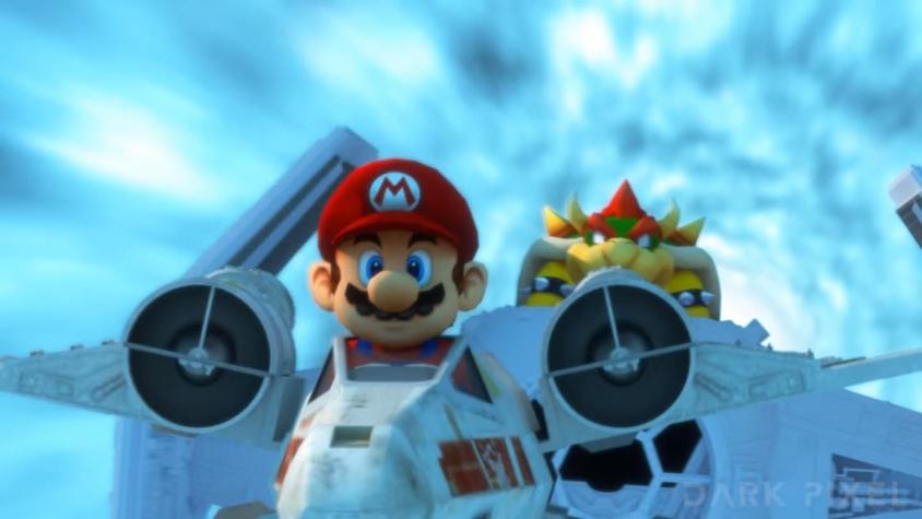 [VIDEO] Star Kart: Fanáticos mezclan Mario Kart con Star Wars