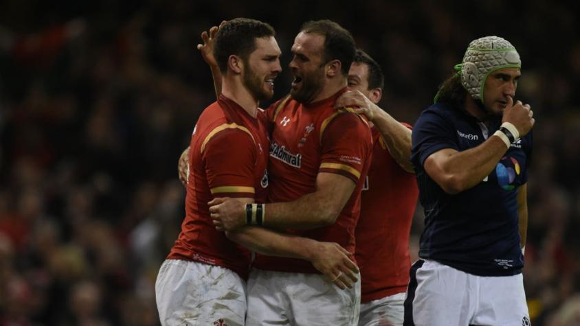 Gales se impone a Escocia y suma su primer triunfo en el Torneo de las Seis Naciones