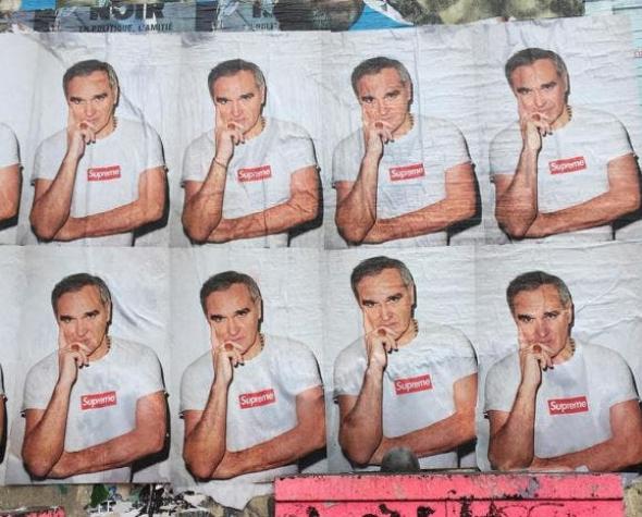 Campaña de la marca Supreme molesta al cantante Morrissey