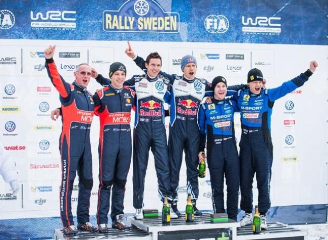 Piloto francés gana el rally de Suecia