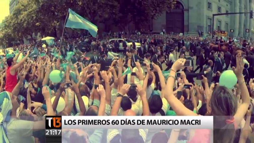 [VIDEO] Gobierno de Mauricio Macri cumple dos meses en Argentina