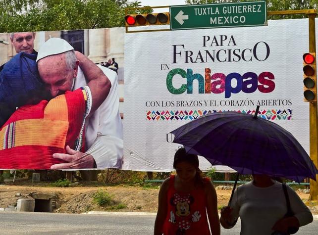 Francisco se reunirá este lunes con indígenas de Chiapas