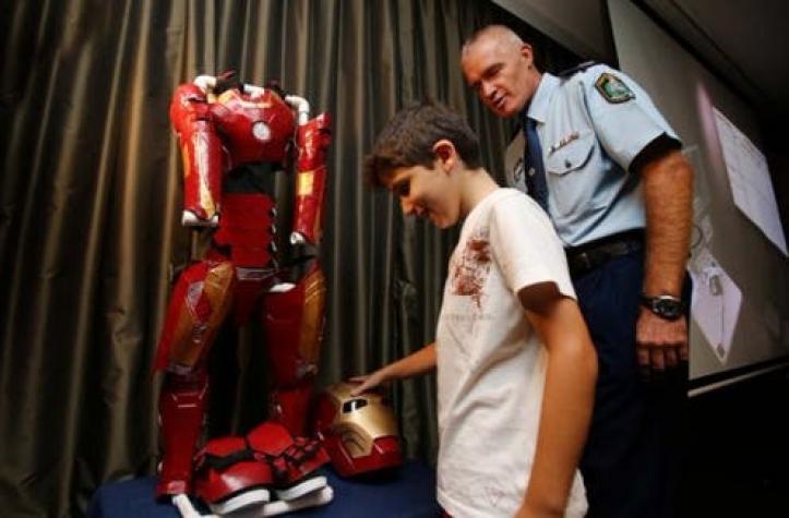 [VIDEO] Fundación Make-A-Wish convirtió a niño fanático de Iron Man en "Iron Boy"