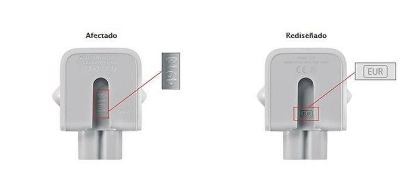 Sernac lanza alerta de seguridad por adaptadores de corriente marca Apple