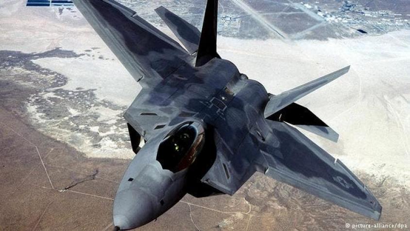 Estados Unidos despliega cuatro F-22 en Corea del Sur