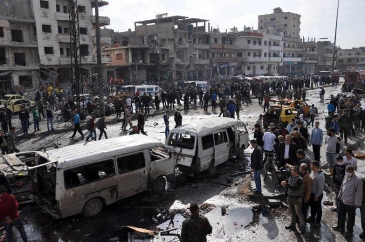 Siria: Doble atentado en Homs deja al menos 46 muertos