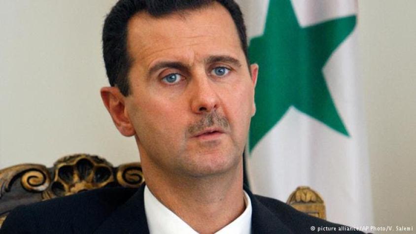 Assad confirma apoyo al cese de fuego en Siria