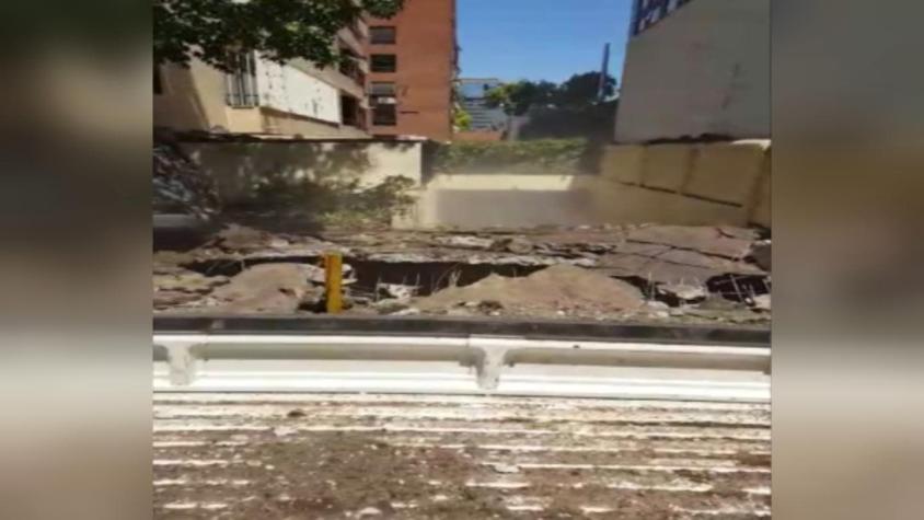 [VIDEO] Explosión de gas se registra en edificio de Las Condes