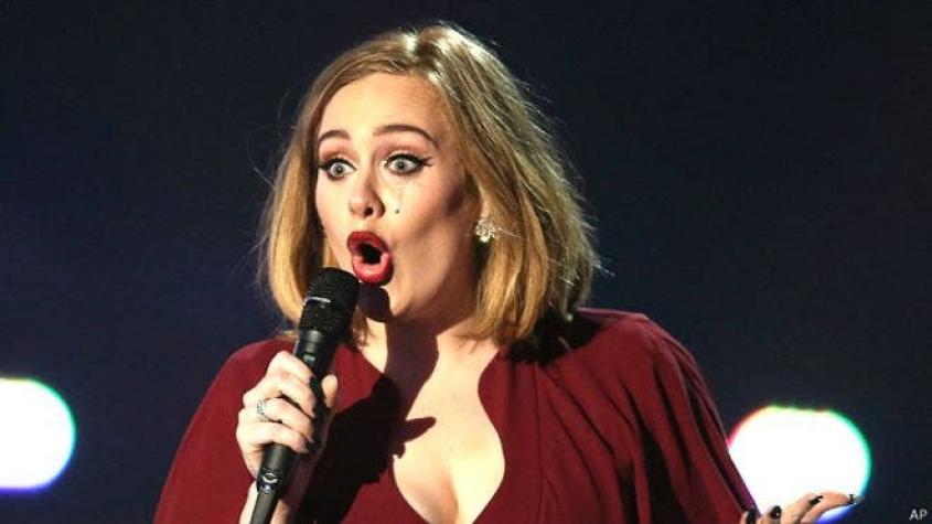Adele, la gran triunfadora de los premios Brit
