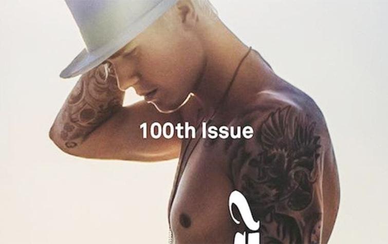 [FOTO] Justin Bieber celebra los 100 números de revista Clash con su portada más destapada