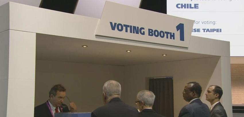 [VIDEO] Este fue el momento exacto del voto de Chile en las elecciones de la FIFA