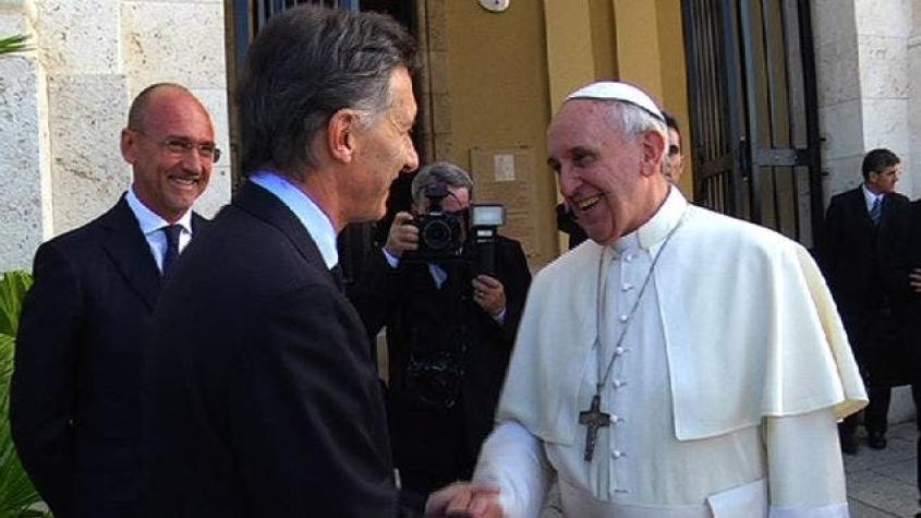 Papa y Macri hablan de pobreza, narcotráfico y reconciliación social