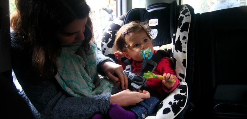 Conaset contestó dudas en Tele13 Radio sobre normativa de transporte de niños