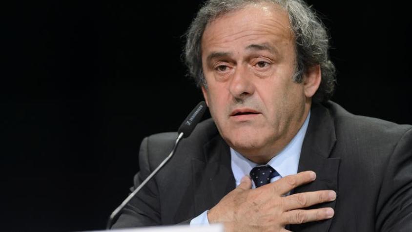 Registro en la Federación Francesa de Fútbol en París en conexión con caso Blatter