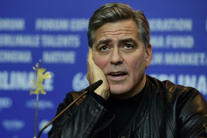 George Clooney llama a Donald Trump "fascista xenófobo"