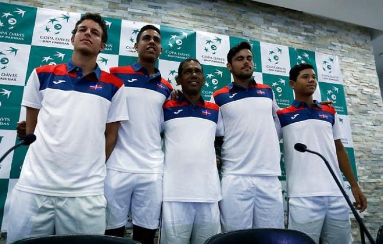 Copa Davis: República Dominicana adelanta que se enfrentan a un Chile con mucha confianza